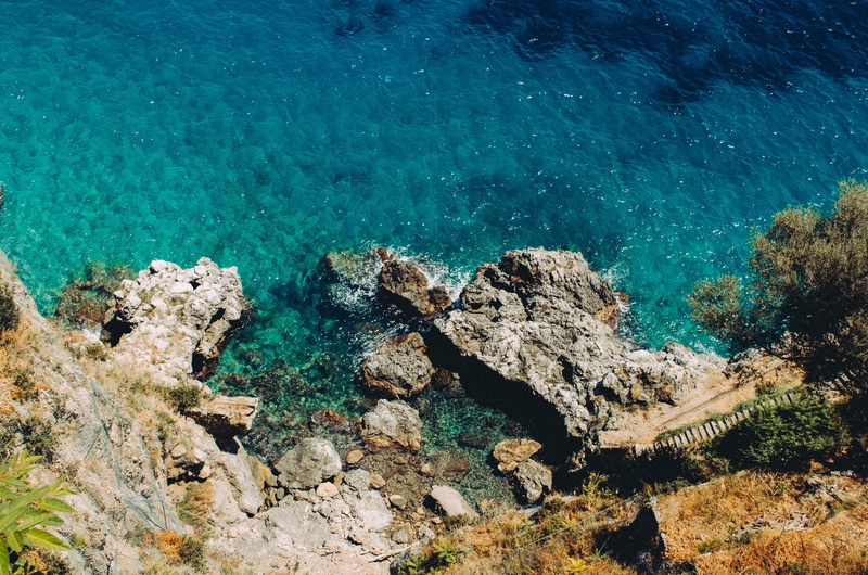 amalfi, outdoors, undersea, ecosystem, ocean, summer, 4K, blue, turquoise colored, tranquility, underwater, nature, sun, coral, sea life, no people, coast