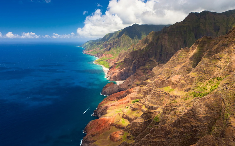 travel and world, hawaii, 1080P, beach