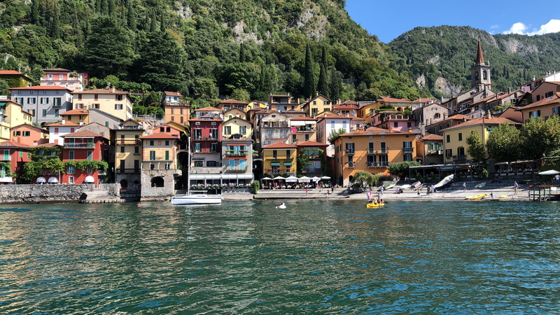 lake como, plant, varenna, beach, lake, landscape, mode of transportation, river, building, water, architecture, dolci vita, outdoors, mountain, italy