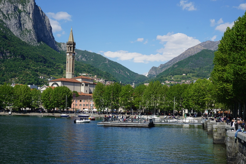 Italy, outdoors, building, tree, 5K, Lecco, building exterior, Como, architecture, travel, nature, incidental people, travel destinations, transportation