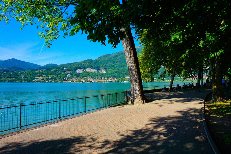 beauty in nature, environment, mountains, italy, scenics - nature, no people, mountain, plants, tranquility, the lake of pusiano, growth, tree, sunlight