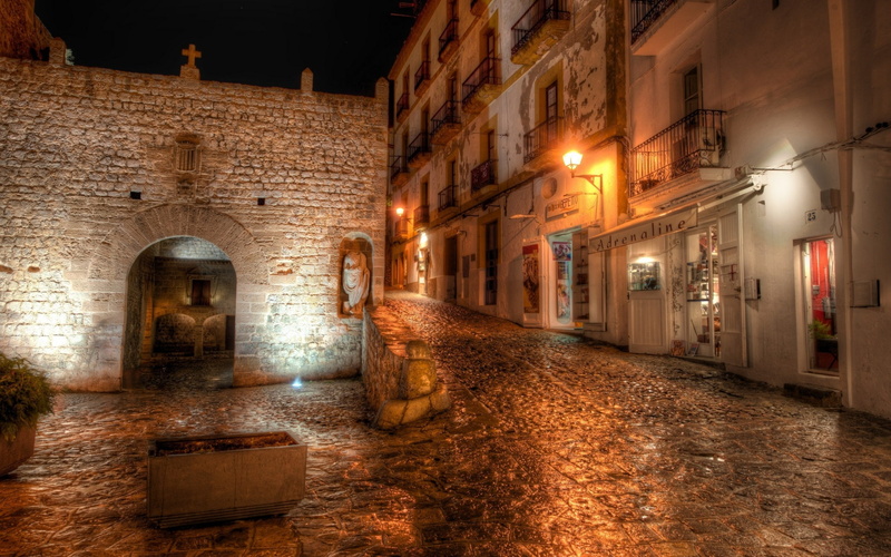 street, ibiza, 1080P, travel and world