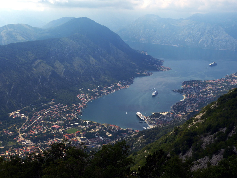 no people, day, mountain range, adriatic sea, transportation, 4K, mountain, view, landscape, mountains, montenegro, land, bay, water, building exterior