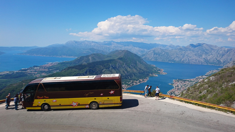 travel destinations, day, mode of transportation, mountain range, public transportation, adventure, mountain road, kotor, edge, road, active, scenics - nature