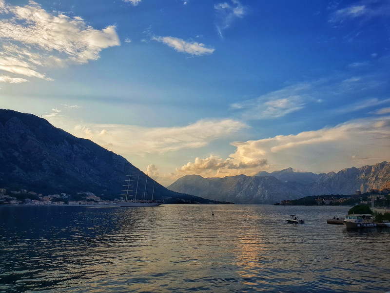 nature, tranquility, non-urban scene, sky, sea, 4K, old, boat, yacht, mode of transportation, day, sailboat, cruse, waterfront, evening, clouds, scenics - nature