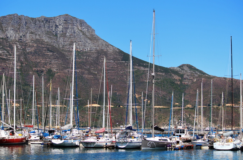 waterfront, mode of transportation, Hout Bay, sky, nature, blue, mast, sailboat, coastline, vacations, no people, outdoors, 5K, water, harbor, sea, Sailing Boats