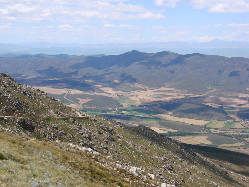 high angle view, mountain range, spectacular, 2K, views, swartberg pass, scenics - nature, mountain, motoring, no people, environment, western cape, day