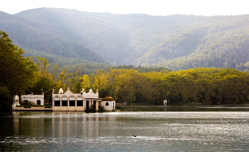 water, Brava, forest, 4K, mountain, non-urban scene, growth, waterfront, scenics, fisherman, plant, building exterior, tree, girona, tranquil scene, architecture