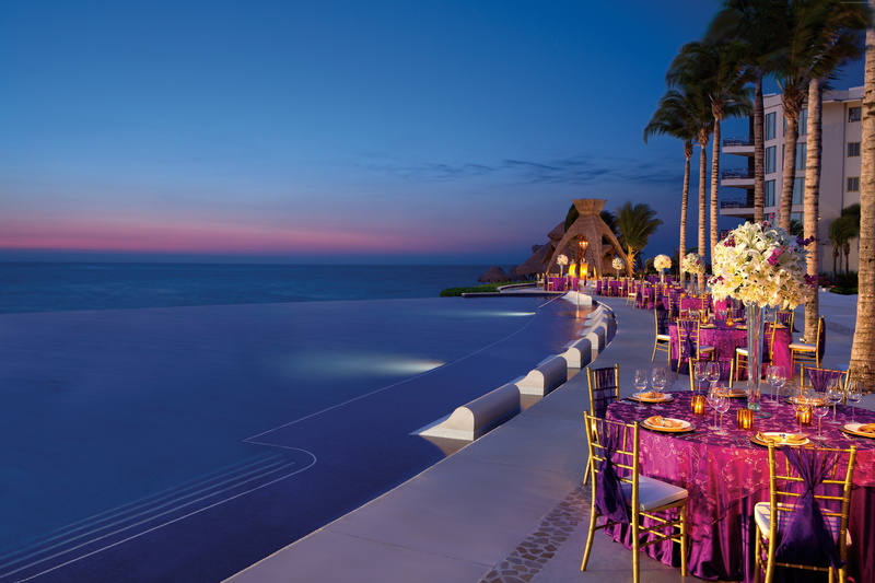 travel, vacation, resort, sunset, Best Hotels of 2017, ocean, purple, 5K, tourism, sea, Dreams Riviera Cancun Resort