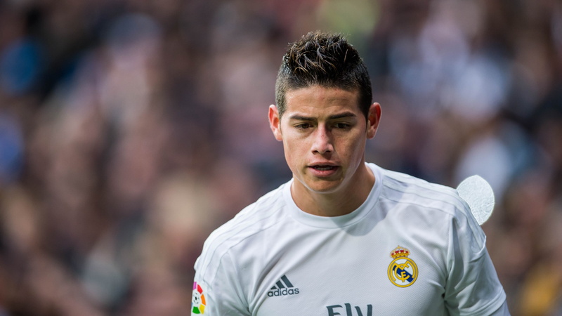 James David Rodríguez Rubio, The best players 2016, Real Madrid, James Rodríguez, footballer, Football, FIFA World Cup, 4K