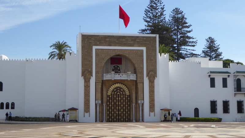 building, the past, royal palace, sky, religion, city, day, architecture, 4K, nature, no people, arch, building exterior, history, tetouan, plant, entrance