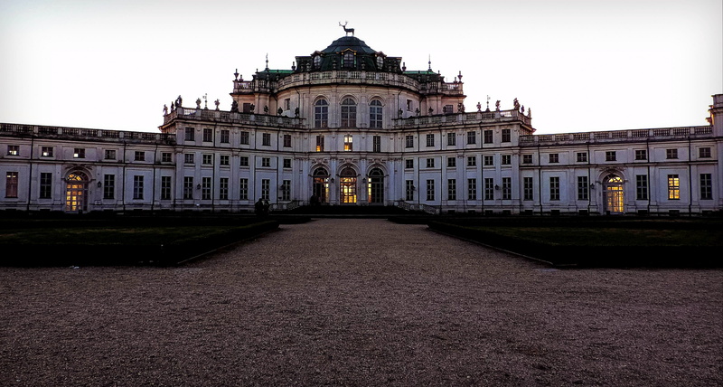 tourism, nature, palazzina di caccia, mansion, building exterior, piemonte, landscape, near, history, sky, torino, building, white, travel destinations