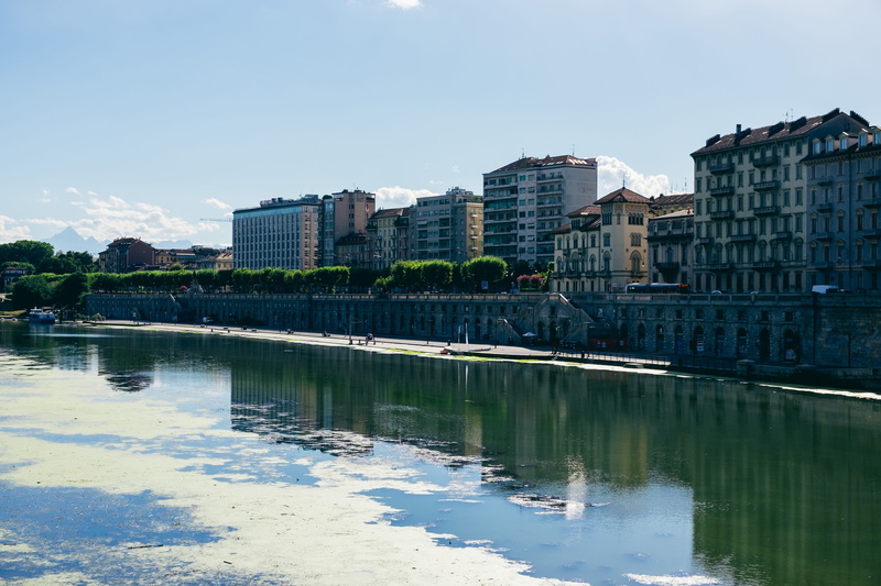 nature, building exterior, fiume, panorama, po, blue, river, day, european, lake, piedmont, outdoors, sky, building, torino, waterfront, travel destinations