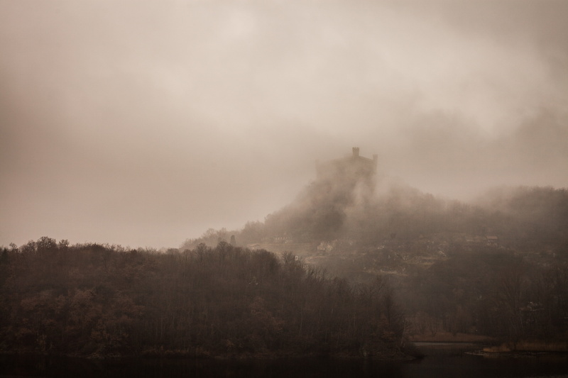 architecture, gray, scenics - nature, range, forest, environment, fog, textured effect, mist, plant, lake, cloud - sky, nature, woodland, tranquility, morning