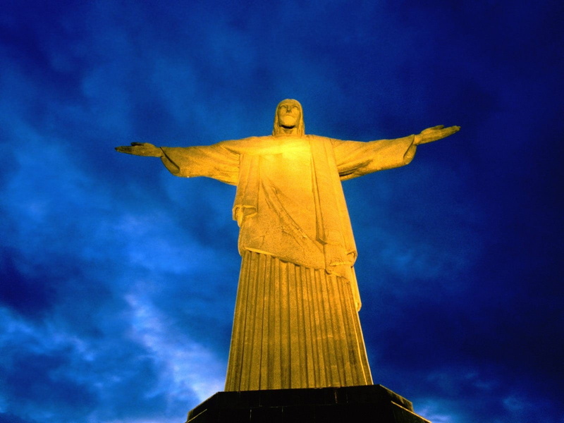 720P, Christ The Redeemer, Rio De Janeiro, Statue