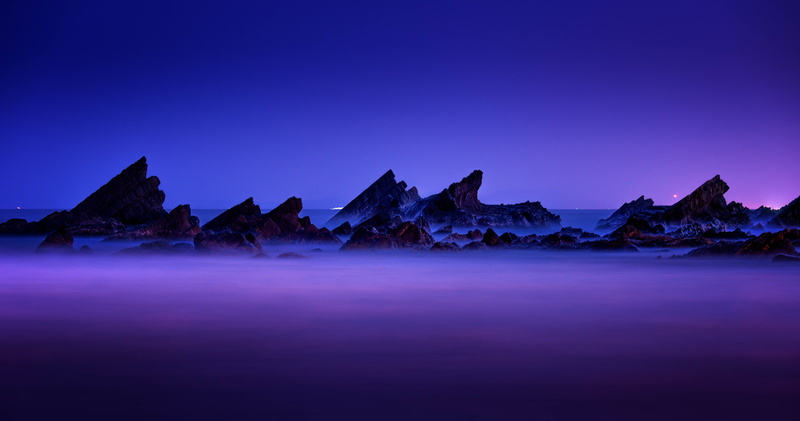 shore, night time, 5K, Evening, time, scenics, sky, mountain Peak, outdoors, Nikon D810, nature, Rocks, landscape, ILan, mountain, rock - Object, Coast