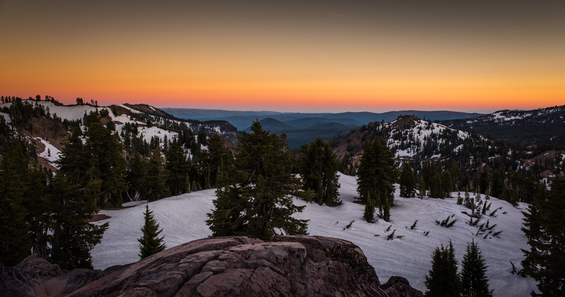 Sunset, trees, hill, sky, Outdoors, scenics, Golden Hour, California, Lassen Volcanic National Park, 8G, 5K, Nikkor, D810, filled, f/1, Summer, Nikon