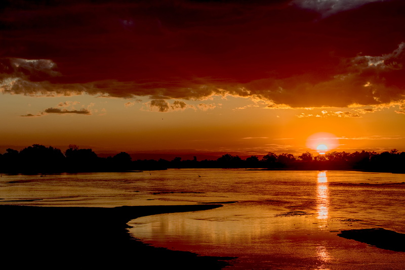 idyllic, waterfront, sunset, reflection, cloud - sky, tranquil scene, brown, water, sunrise, riverside, scenics - nature, dusk, outdoors, sky, sunlight