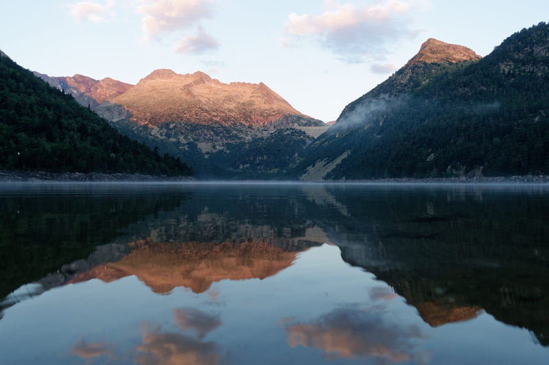 non-urban scene, no people, mountain range, relax, day, hike, cloud - sky, water, idyllic, mountain, france, 5K, luz-saint-sauveur, remote