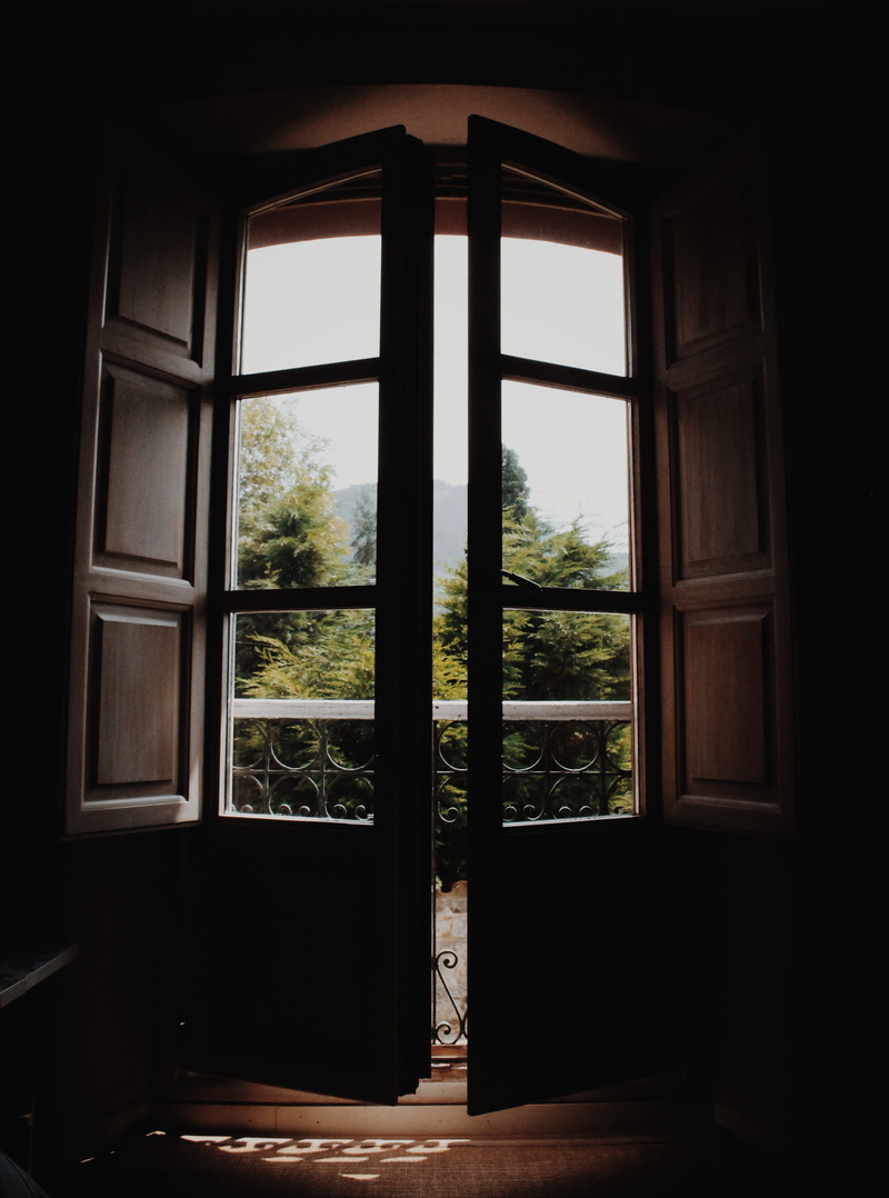 nature, asturias, ocean, glass - material, sombras, españa, day, black, window, dark, chair, luz, furniture, vegetation, picture window, tree, sunlight