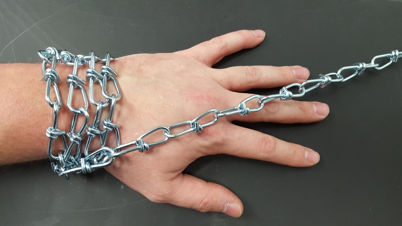 finger, crime, building, prisoner, Chain, human body part, lock, handcuffs, indoors, trapped, person, leash, 5K, Man, human hand, studio shot, human joint