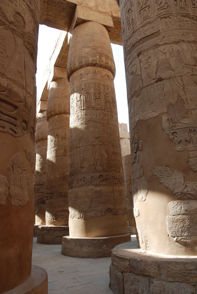 outdoors, old ruin, no people, egypt, columns, architectural Column, place of worship, historical, belief, ancient, entrance, history, pharaoh, religion