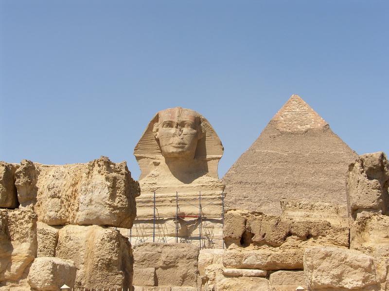 archaeology, pharaoh, solid, ancient, ancient civilization, outdoors, architecture, stone material, the past, pyramid, nature, art and craft, history, sculpture