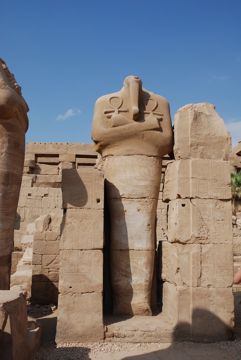 luxor - Thebes, rameses II, representation, nature, ancient, 4K, travel destinations, outdoors, the past, sky, pharaoh, archaeology, ancient civilization