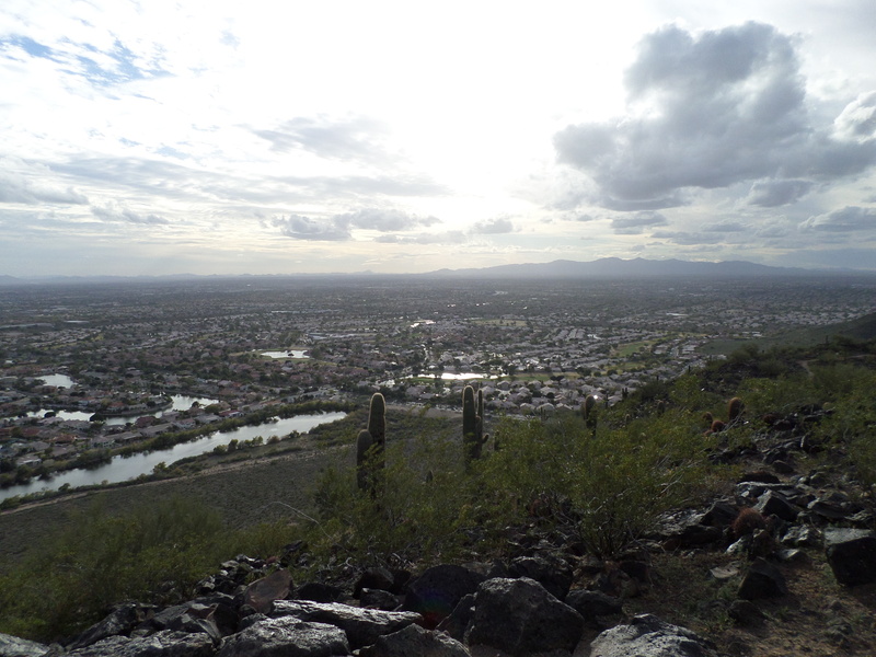 Arizona, plant, cityscape, nature, no people, environment, outdoors, rock, clouds, scenics - nature, day, architecture, 4K, desert, cloud - sky, high angle view
