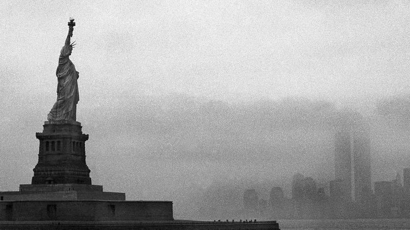 city, cityscapes, New York City, liberty, Landscapes, hd, statue, monuments, MIST, statues, 1080P, new, fog, Statue of Liberty, monumental, manhattan