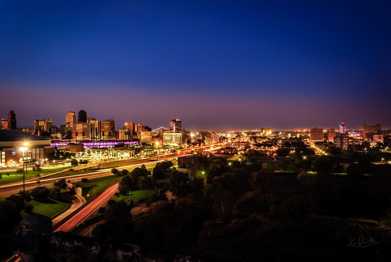 architecture, monorail, city, usa, chrysler, detroit, offices, oakland, towers, jet, 720P, downtown, night, stores, port, storehouses, bridges, michigan