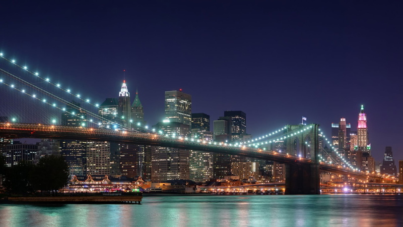 york, connection, cityscape, water, illuminated, bridge, no people, building exterior, tall - high, waterfront, built structure, river, outdoors, architecture
