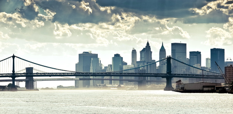 Manhattan Bridge, New York City, 4K, cityscape