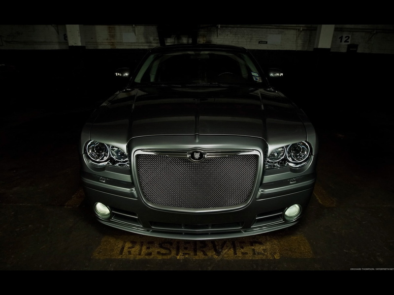 chrysler, Garage, single object, 1080P, stationary, front view, indoors, light, retro styled, vintage car, mode of transportation, headlight, close-up