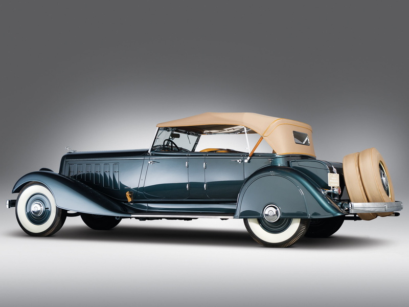 retro, 1933, imperial, lebaron, custom, chrysler, luxury, phaeton, 1080P