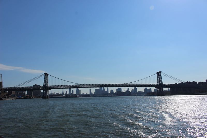 nature, watter, sky, long, travel, williamsburg bridge, sea, clear sky, outdoors, waterfront, suspension bridge, architecture, williamsburg, bay, engineering