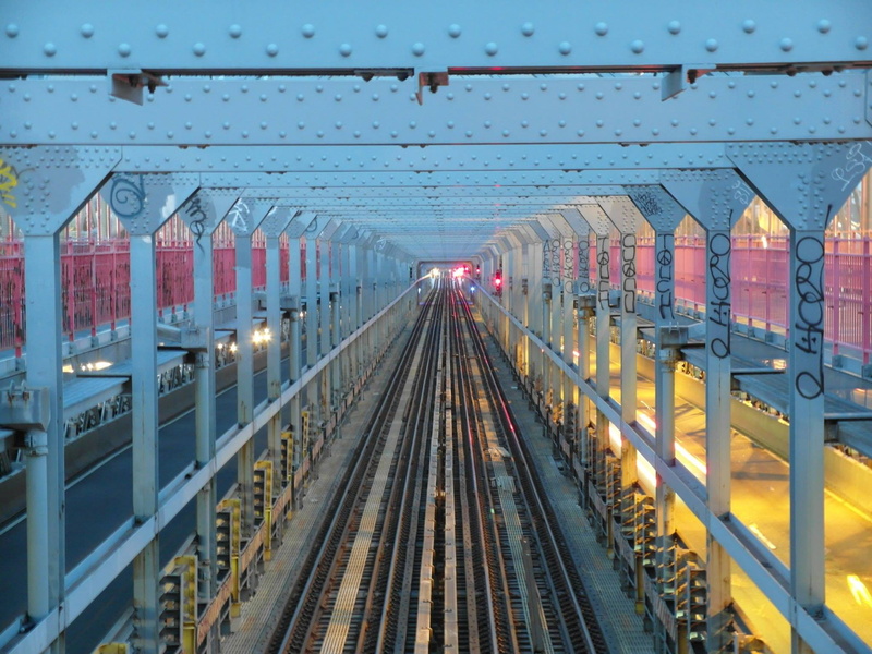 graffiti, no people, railroad station platform, hipster, lighting equipment, williamsburg bridge, railroad track, 1080P, the way forward, illuminated