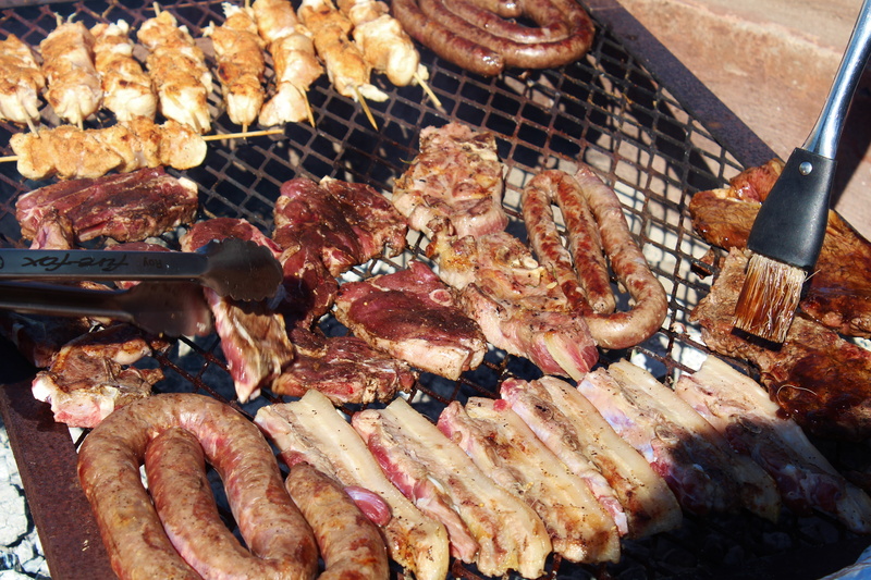 preparation, grill, barbecue, wellbeing, close-up, cutlets, grilled, eat, heat - temperature, 5K, barbecue grill, preparing food, sausage, high angle view