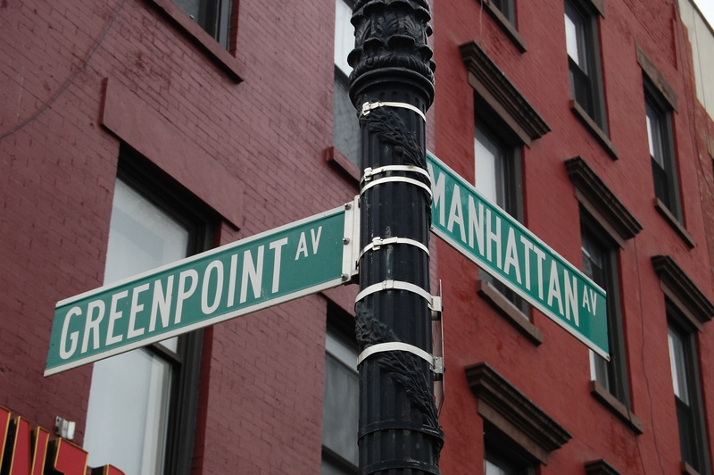 window, usa, building, red, sign, road, urban Scene, ny, outdoors, road Sign, building exterior, city, new york, communication, new York City, western script