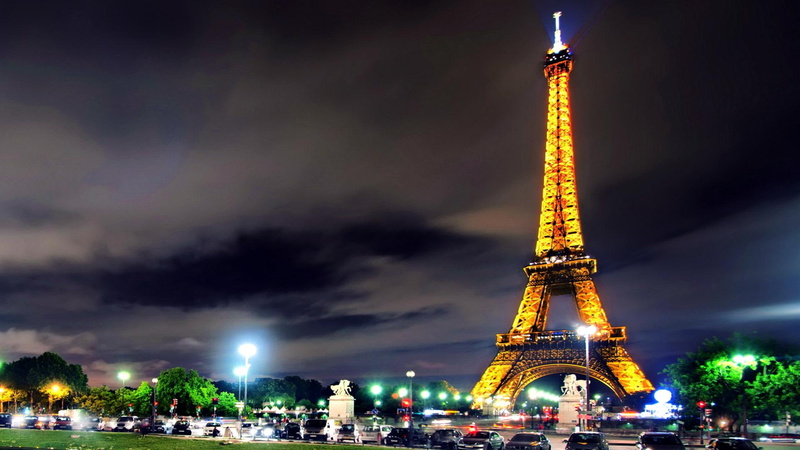 france, 1080P, scenic, nature and landscapes, beauty, monument, tower, eiffel