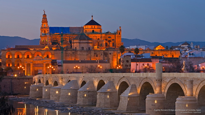 romano, Architecture, cordoba, spain, mosque, 2K, bridge, puente