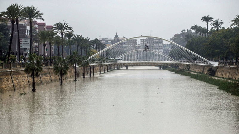 segura, rio, murcia, puentes, 720P