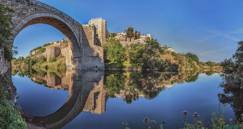 Puente de Alcántara, Towns, Toledo, 1080P