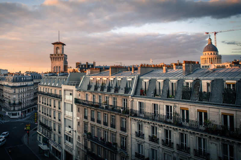 tower, nature, city and Urban, city, cloud - sky, building exterior, spire, travel destinations, government, sunset, 4K, outdoors, tall - high, travel