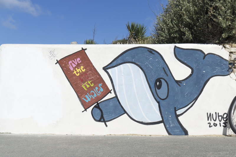 paint, no people, non-western script, sky, message, text, wildlife, france, whales, blue, day, fat, art and craft, landscape, nature, sign, outdoors, save