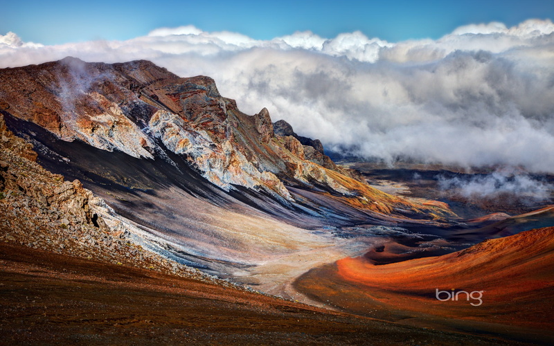 physical geography, tranquil scene, tranquility, environment, volcanic crater, no people, 1080P, power in nature, land, rock, outdoors, beauty in nature