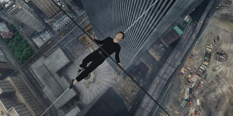 men, The Walk, outdoors, building exterior, adult, real people, lifestyles, city, architecture, Joseph Gordon-Levitt, building, sign, day, built structure