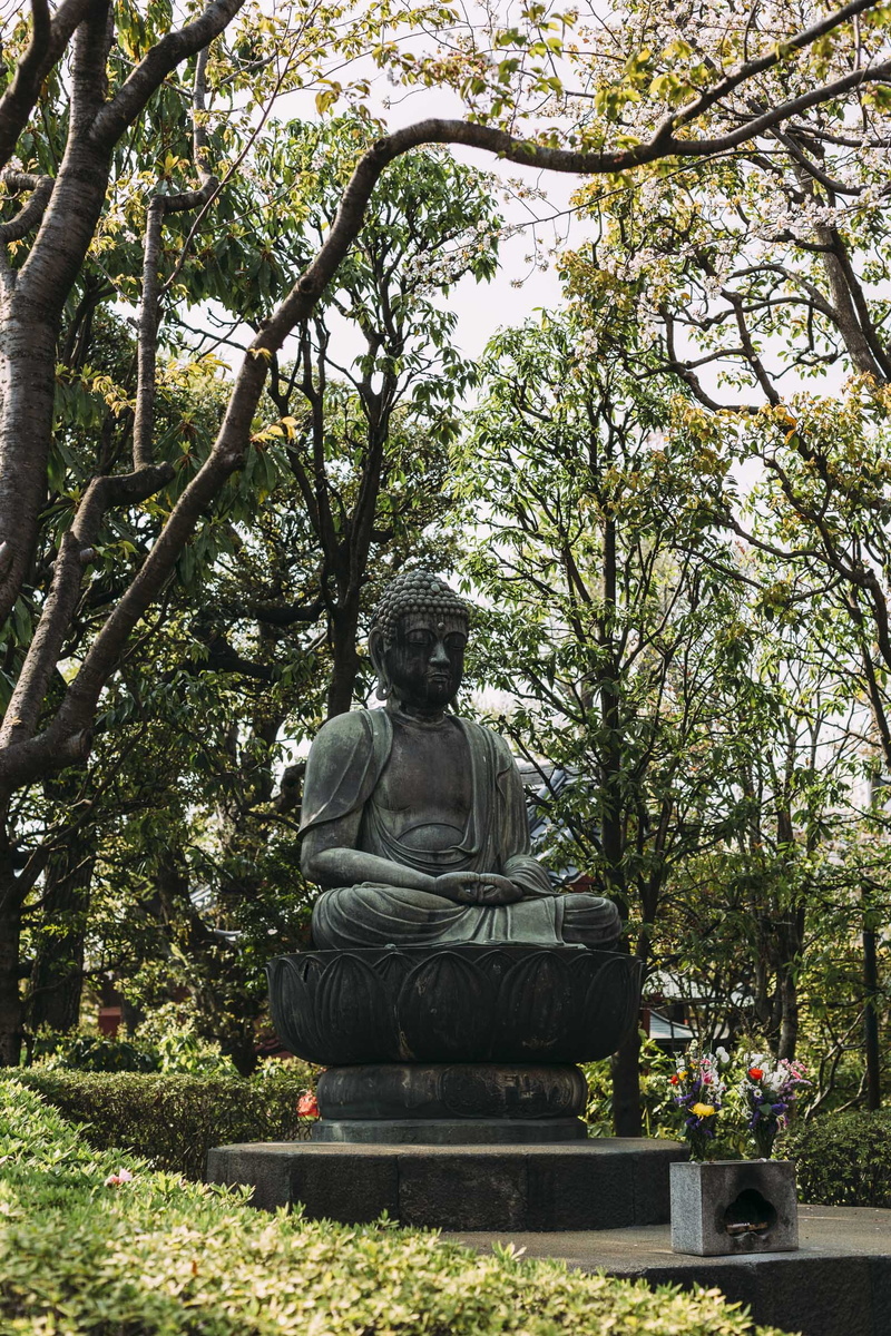 representation, 1080P, human representation, outdoors, travel destinations, hotei, growth, memorial, t, no people, rees, art and craft, surrounded, park