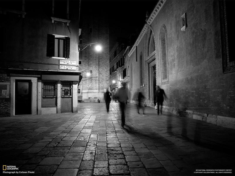 direction, footpath, group of people, National Geographic, alley, cobblestone, lifestyles, building, Italy, real people, street, illuminated, paving stone