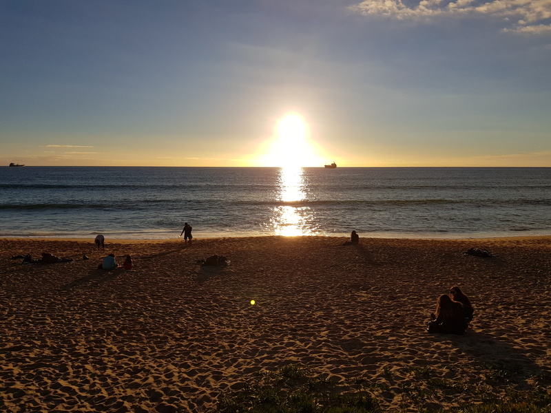viña del mar, sky, land, horizon over water, real people, sea, sun, sand, tranquil scene, beach, playa viña del mar, chile, leisure activity, beauty in nature